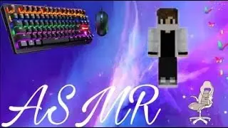 Minecraft keyboard+mouse | ASMR | Pika-network