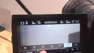 Blackmagic URSA Mini V4 Software Menus - NAB 2016