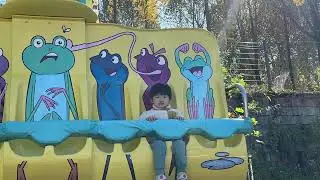 [4K] 생애 첫 어린이대공원 (개구리점프)