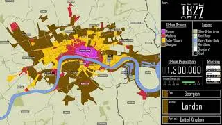 The Growth of London: Every Year
