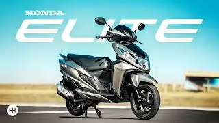 GOOD FOR BEGINNERS: HONDA'S CHEAPEST SCOOTER ⚡ HOW DOES THE NEW 2025 ELITE RIDE?