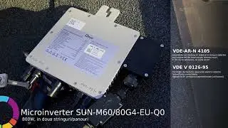 Microinverter 800W  dubla 2 -  hai ca asta e pe treaba lui ... Deye - SUN-M60/80G4-EU-Q0