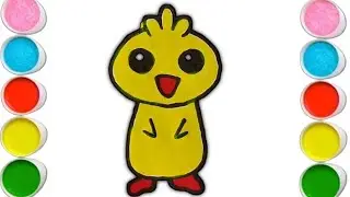 Learn how to draw a cute cartoon baby chick!