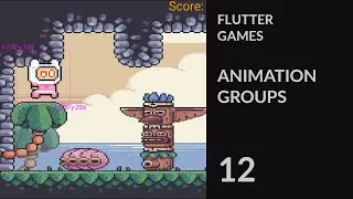 12. Sprite Animation Groups in Flutter Flame - Pinkie
