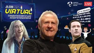 BRENT SPINER (AKA Data) Star Trek TNG Actor LIVE Youth Q&A on JLGB Virtual