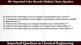 MCQ Questions Cyber Security Multiple Choice with Answers
