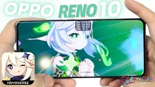 Oppo Reno 10 5G Genshin Impact Gaming review | FPS & Battery Drain test