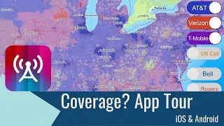 Coverage? App Tour - LTE & 5G Maps for Verizon, AT&T, T-Mobile In Your Pocket - iOS & Android