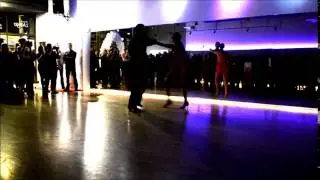 LA Ballroom Studio Grand Opening Angie Degrazia & her instructor Jim Clark