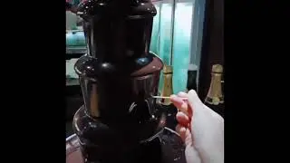 Commercial wedding banquet hall chocolate party waterfall machine five layer chocolate fountain mach