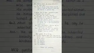 My Childhood Class 9 English Beehive Chapter 6 Question Answer