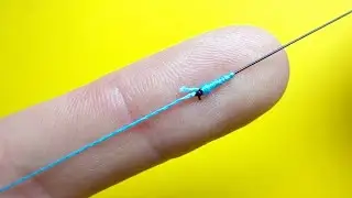 The best fishing knot that never comes loose. Improved carrot knot