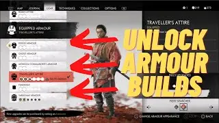 How To Get Armour Sets In Ghost Of Tsushima, Unlock Armor Builds