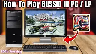 How To Play Bus Simulator Indonesia in Pc & Laptop |  Play Bussid in pc Full Details