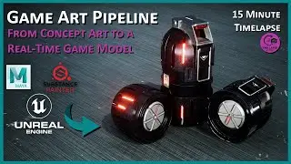 Video Game Art Process Time Lapse