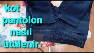 HOW TO IRON JEANS/ironing trousers