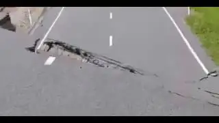 2016 New Zealand Earthquake Turns Road Into Cliff