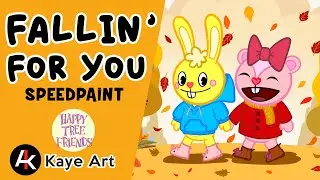 Cuddles and Giggles - Fallin’ For You - Happy Tree Friends [SPEEDPAINT]