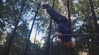 Корявые первые шаги в калистенике. Алексей Гагарин