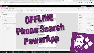 OFFLINE Phone Search PowerApp
