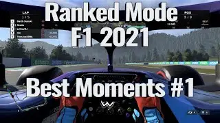 Ranked Mode Best Moments #1 - F1 2021 - Cockpit View