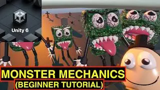 Unity 6 Tutorial 2026: Creating Monster Mechanics with Custom Scripts: Animations, Health, and More!
