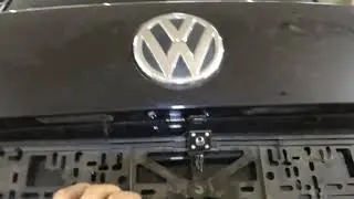 Installing a rear view camera polo