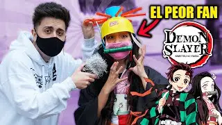 EL PEOR FAN DE KIMETSU NO YAIBA / LOS PEORES FANS DEL ANIME KIMETSU NO YAIBA DEMON SLAYER