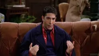 ДРУЗЬЯ - Сбежавшая невеста в кафе. Первое появление Рэйчел в Друзьях.