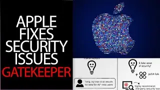 Apple Fixes Gatekeeper Flaw.  Apple Fixes MacOS Security Gatekeeper ByPass.  Cybersecurity.