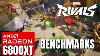 AMD 6800XT Marvel Rivals |1080p ,1440p , 4K , FSR