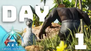 I Had 100 Days To Tame Every Dino on Ark Survival Ascended | 1/12