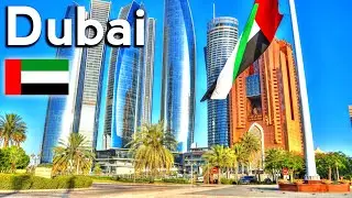 Dubai Sheikh Zayed Road 🇦🇪 walking tour [ 4k ] video || Dubai walk & Travel