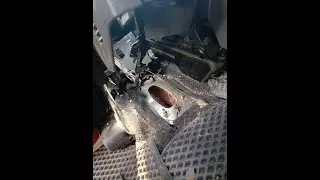 Снятие ручника для замены центрального троса. Opel Meriva А.