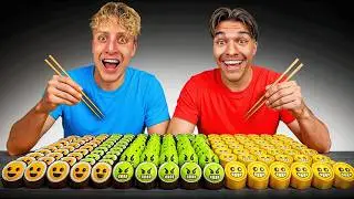 Le Premier Qui Mange Tous Les SUSHIS BRAWL STARS Gagne