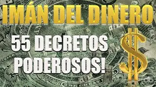 55 Decretos PODEROSOS para SER UN IMÁN DEL DINERO dirigidos al subconsciente | Afirmaciones