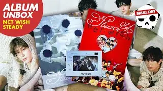 ⭐️UNBOXING NCT WISH - STEADY, 3분까진필요없어(Photobook, QR)⭐️1st Mini Album Reaction 엔시티위시 스테디 미니1집 앨범 언박싱