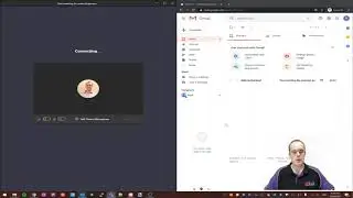 Microsoft Teams demo video conference with an external user