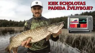 Rudenėja - lydekos didėja :) Kiek padeda naujas echolotas ir kaip tiksliai  inkaruotis be kompaso.