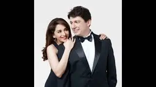 Madhuri Dixit Nene with his hasband Dr. Nene🥰🥰😍😍