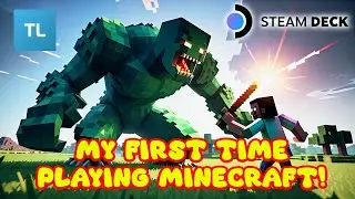 MineCraft on the Steam Deck! TLauncher - Gameplay and Settings