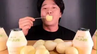 #mukbang #먹방 #eat #asmr #디저트 #food #쿄호젤리 #젤리 #바나나우유 #desert #yellow #eating #존맛탱 #우유 #milk