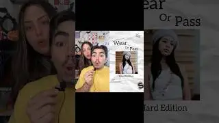 Wear Or Pass *Duet Challenge * 😱👠#shorts