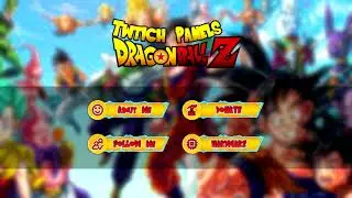 Free Twitch Panels - DragonBallZ - PSD - Free Download