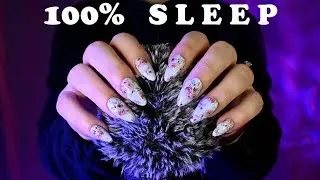 Sleep Inducing Mic Massage ASMR 🌧️ Rain & Inaudible Whispers for Deep Sleep Renewal
