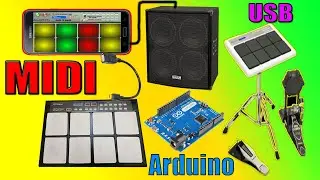 mobile octapad spd 20pro arduino midi drum code