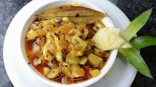 Sweet Sour Spicy Pineapple Chutney (relish)  - By Vahchef @ vahrehvah.com