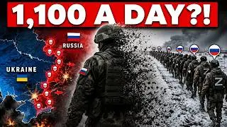 Russia Is Losing 1100 Soldiers Every Single Day And Can't Stop It