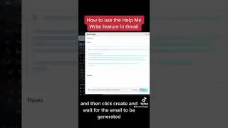 Help me write feature in Gmail 