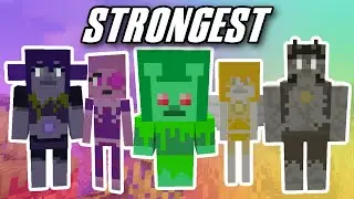 TOP 10 STRONGEST CHARACTERS | KAGIC Minecraft Mod | ELEMENTS
